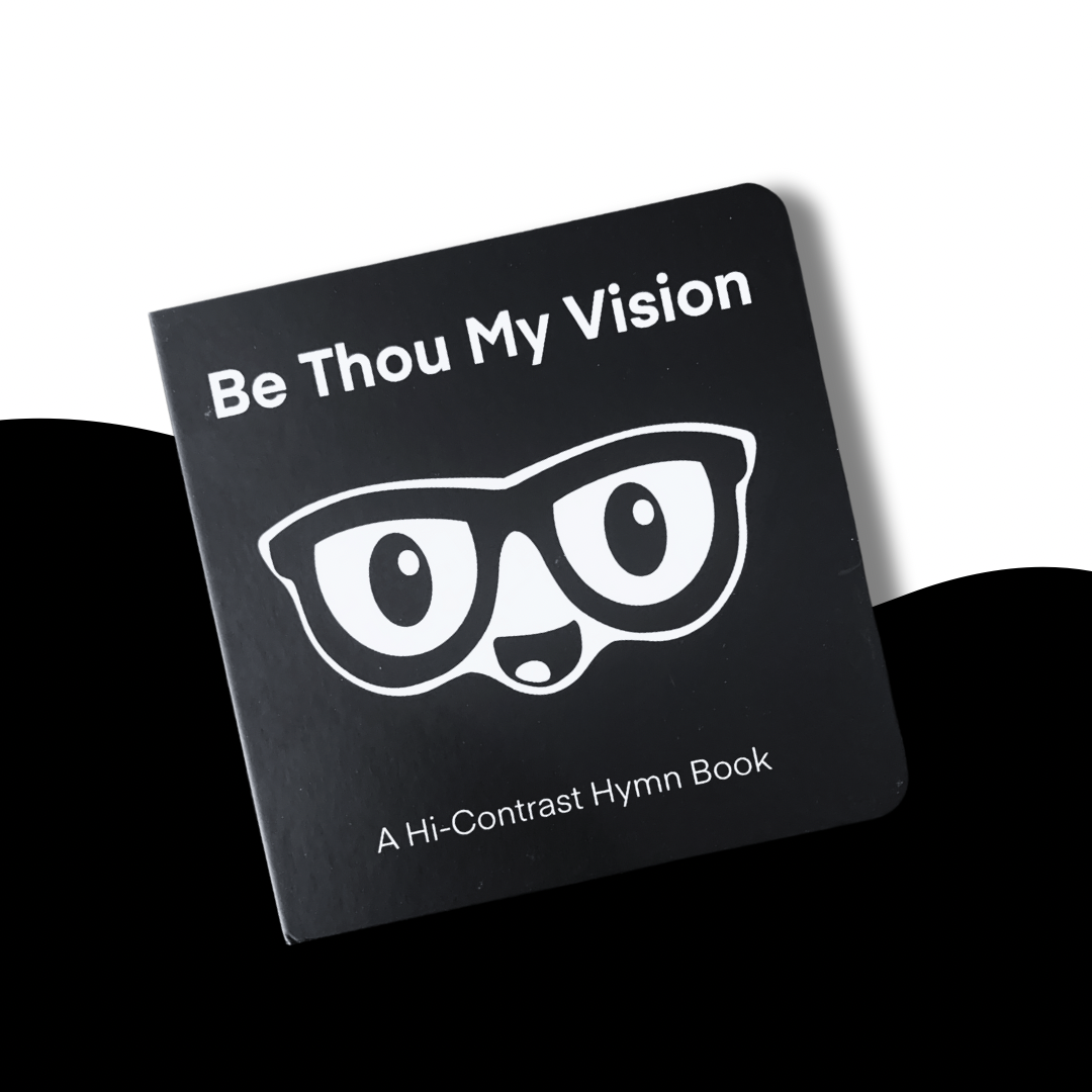 "Be Thou My Vision" Hi-Contrast Hymn Book